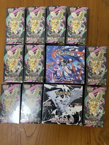 ポケモンカード MEGAドリームex 10BOX とホワイトフレア1BOXとニンジャスピナー1BOXシュリンク付き