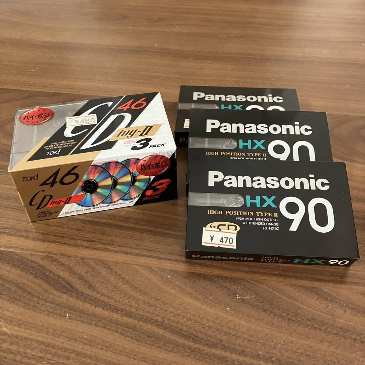  【未使用】ハイポジション パナソニック CD カセット6個セット まとめ　M145-5 ②