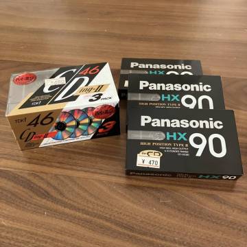 【未使用】ハイポジション パナソニック CD カセット6個セット まとめ　M145-5 ②