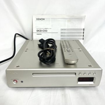 【リモコン取説付き】DENON デノンDCD-CX3 SACD CDプレーヤー RC-1059