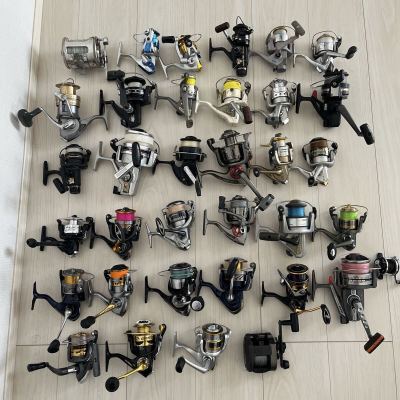 1円スタート まとめ売り リール 釣具 SHIMANO ダイワ Daiwa シマノ RYOBI リョービ スピナーベイト 中古 スピニング 