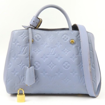 207116★1円スタート★LOUIS VUITTON ルイヴィトン 中極美品 モンテーニュBB 2WAY ハンドバッグ モノグラムアンプラント ショルダーバッグ