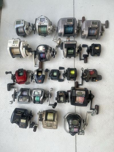 電動リール SHIMANO DAIWAリール リール　20個まとめて売る