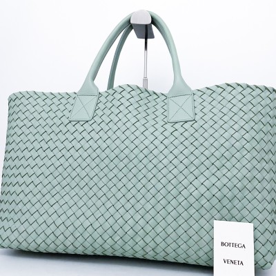 1円■未使用級■幻の逸品■世界限定500個■型崩れ無し■革ヘタレ無し■BOTTEGA ボッテガ カバ トートバッグ ビジネス メンズ レディース