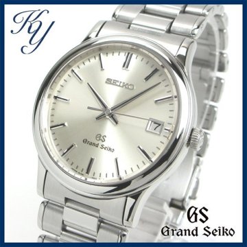 1円～ 3ヶ月保証付き 磨き済み 美品 本物 Grand Seiko グランドセイコー SBGF013 8J56-7000 シルバー メンズ 時計