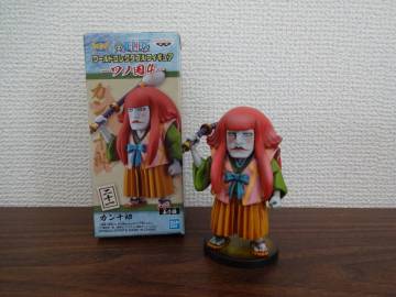  ワンピース　ワンピースワールドコレクタブルフィギュア　ワノ国4 カン十郎　リペイント