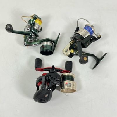 Abu Garcia アブガルシア リール 釣り道具 釣り スピニングリール ベイトキャスティングリール 【まとめ品】