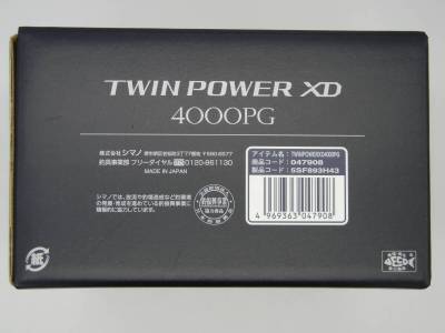 【未使用新品】シマノ '25 ツインパワー XD 4000PG
