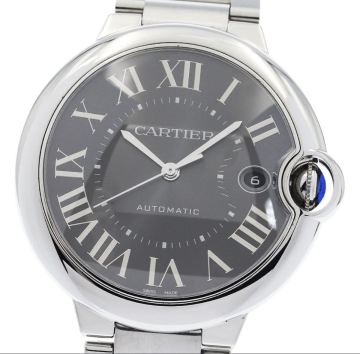 カルティエ CARTIER WSBB0060 バロンブルー デイト 自動巻き メンズ 腕時計 ステンレススチール
