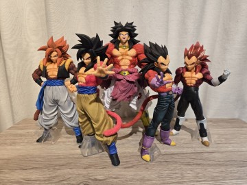 ★一番くじドラゴンボール THE GREATEST SAIYAN A賞 ゴジータ B賞 孫悟空 C賞 ベジータ 超サイヤ人4 フィギュア ヒーローズ GT ブロリー