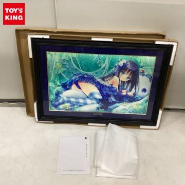 1円〜 同梱不可□ アールビバン てぃんくる SE版 BLU CIELO LUNA PP. 1/1 版画