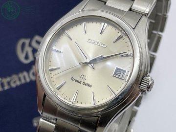 CD0606472　△ 1円～! Grand Seiko グランドセイコー SBGX005 9F62-0A10 クォーツ アナログ メンズ シルバー系 腕時計 デイト 稼働 中古