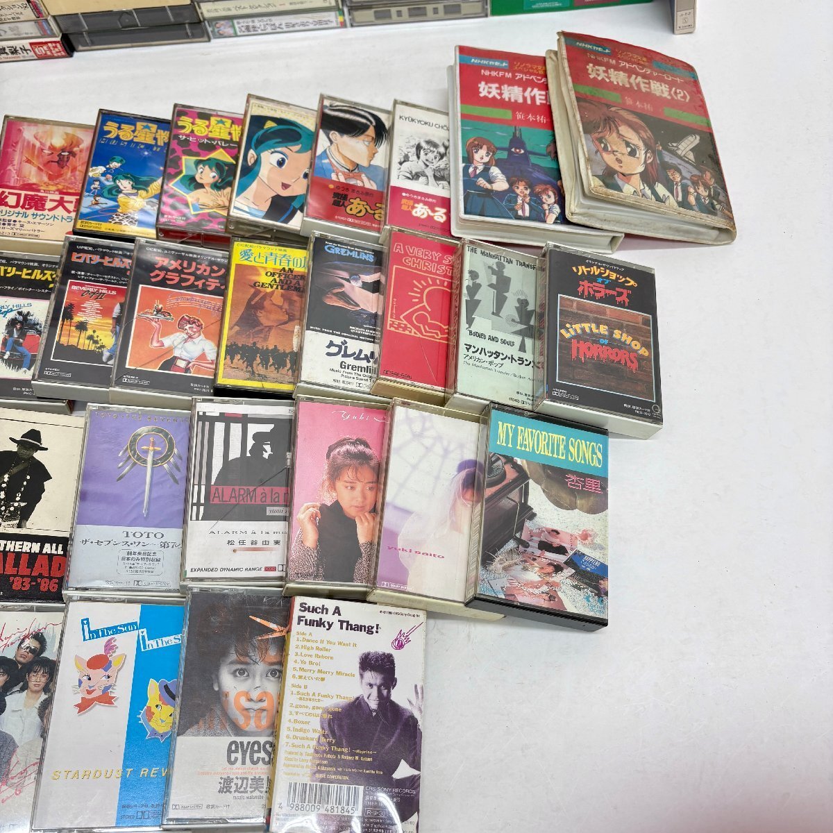  ◆◇[11] カセットテープ 約150点 まとめ売り カラオケ 演歌 サザン 米米CLUB アニメ 映画音楽 他 動作未確認 08/050111ｍ◇◆