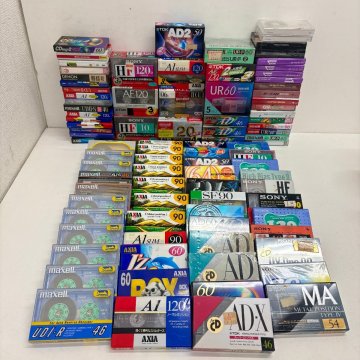 ◆◇[13] カセットテープ 未使用保管品 約100点 TDK SONY Maxell 08/042813m◇◆