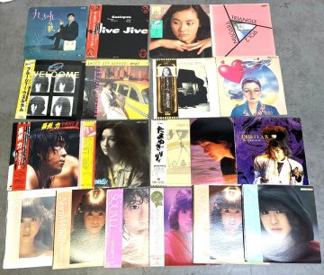 【ト足】 【CITY POP/和モノ/アイドル】LP レコード まとめ カシオペア CASIOPEA 松原みき 坂本九 松田聖子 りりィ 他 EA000CHH26