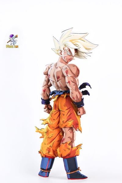 二次元彩色リペイントドラゴンボール一番くじC賞超サイヤ人孫悟空THE CHRONIC OF GOKU フィギュアDRAGON BALL SONGOKU FIGURE REPAINT