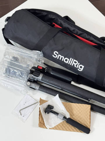 SmallRig PotatoJet TRIBEX SE 中古　油圧式アルミカメラ三脚 高速伸縮カメラビデオ三脚 ビデオフルードヘッド付き 耐荷重6kg 