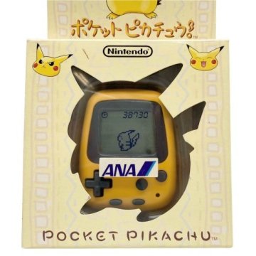 ◆ 任天堂 ポケット ピカチュウ 本体 MPG-001 歩数計 万歩計 ゲーム ポケモン Pocket Pikachu Nintendo ANA 美品 MB ha KBA4