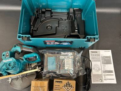 makita マキタ HS611DRGX 165mm 充電式マルノコ 18V 6.0Ah BL ブラシレス マックパック 未使用 260327-09