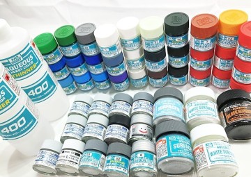 ミスターホビー 　水性ホビーカラー:・サーフェイサー・うすめ液 等多数セット　補足欄参照　同梱OK　1円スタート★S