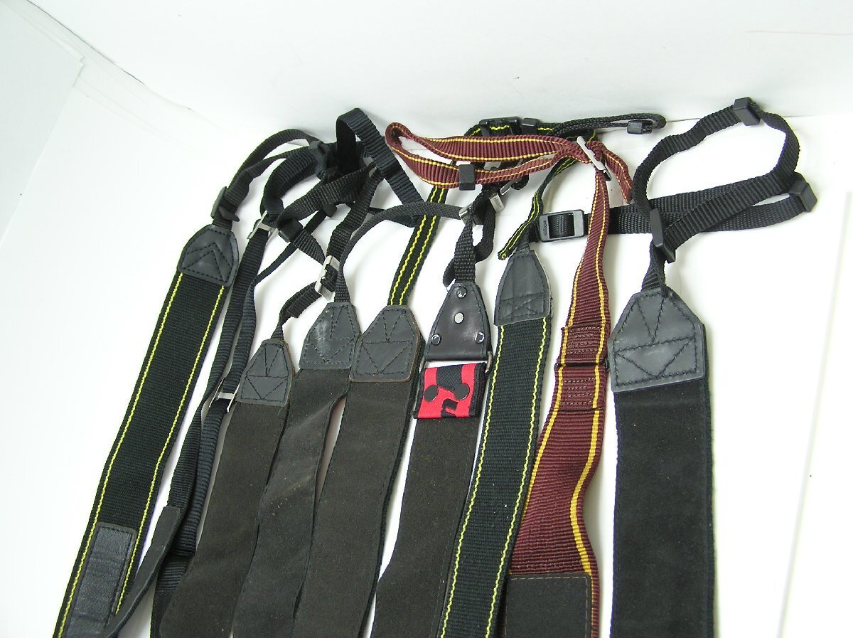  ★ハローカメラ★1783 ニコン Nikon ストラップ 10本セット各種 現状 1円スタート 即決有り