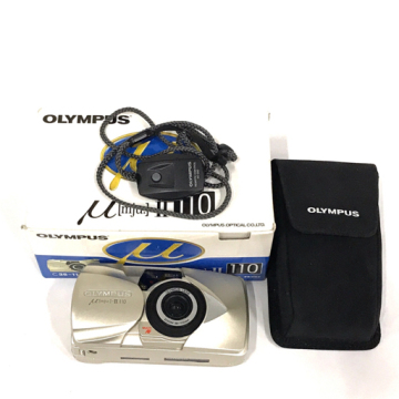 1円 OLYMPUS &mu; muj II 110 コンパクトフィルムカメラ オリンパス 光学機器 動作確認済み C202217
