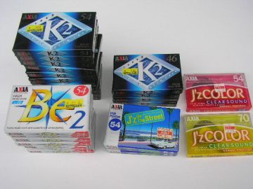 ☆未開封　AXIA　カセットテープ　ハイポジ25本　ノーマル2本　まとめて