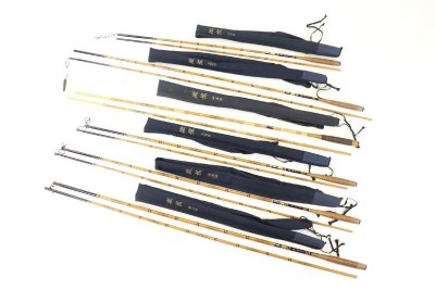 【6点】 微弦 300/360/270/420 等 征興 釣竿 ヘラ竿 ヘラブナ 和竿 釣り具 釣竿 竹 フィッシング 釣り用品 現状品 まとめ売り 1159-NN