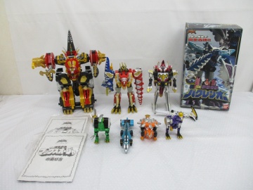 6797B 爆竜戦隊アバレンジャー まとめ◆アバレンオー キラーオー バクレンオー マックスオージャ 他◆戦隊 ロボット 当時物 現状品