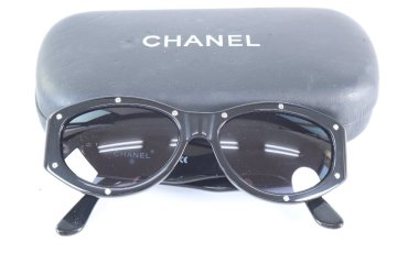 CHANEL シャネル ココマーク サングラス 06918 94305 メガネ アイウェア 眼鏡 ファッション小物 ケース付き 1426-AM