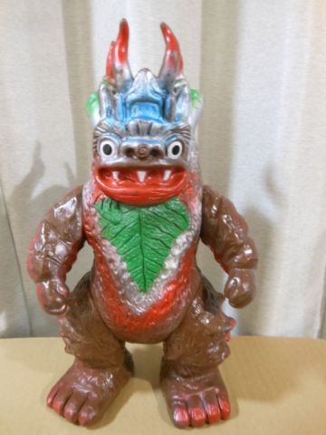 ☆ソフビ　ブルマァク復刻(バンダイ)　1991年　ジャイアントミクラス(サイズ約31cm)☆ウルトラQ セブン レオ　ブルマァク　ゴジラ　M1号
