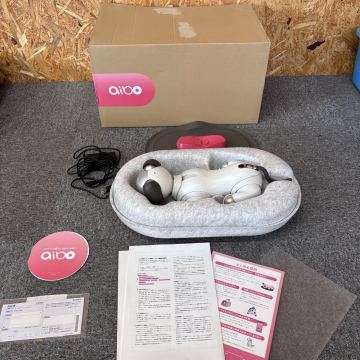 A-48 ERS-1000 aibo アイボ SONY 契約解除済み バーチャルペット アイボリー ホワイト プロダクトコード あり