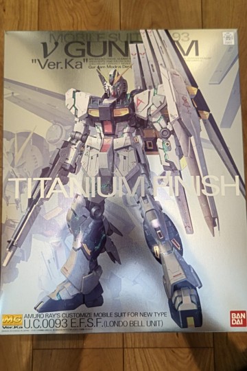 MG1/100 &nu;ガンダム Ver.Ka TITANIUM FINISH 機動戦士ガンダム 逆襲のシャア