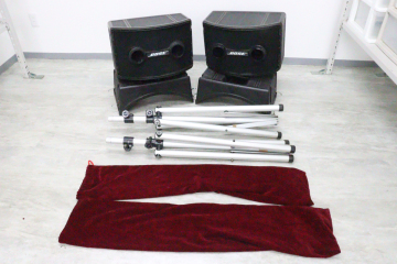 【動作OK】【3個口発送】BOSE 802 SERIES Ⅱ ボーズ スピーカー ペア スピーカースタンド 音響機器 三脚付き 楽器 器材_KIK_D0427-I015