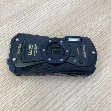 PENTAX ペンタックス　本格防水デジタルカメラ　WG-90　ブラック　リコー　防水/防塵/防寒/耐衝撃