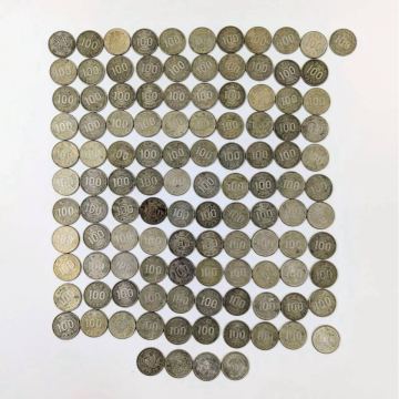 100円銀貨 115枚 まとめ 大量 鳳凰 稲穂 オリンピック 昭和 記念硬貨 硬貨 銀貨 重量約550.4g コレクション IT0P0CZYEZTW E0427