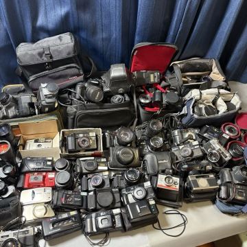 カメラ　一眼レフ　 フィルムカメラ 双眼鏡　Canon PENTAX OLYMPUS Nikon レンズ FUJIFILM など　おまとめ　ジャンク　大量　※3個口発送