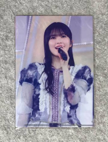 【クリアファイルのみ】 乃木坂46 13th YEAR BIRTHDAY LIVE DVD / Blu-ray 外付け特典 小川彩 A5サイズ クリアファイル