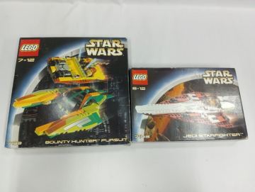 レゴ スターウォーズ 組立品 現状品 ジャンク 7133 バウンティー・ハンター 7143 ジェダイ・スターファイター [045] 047/863E