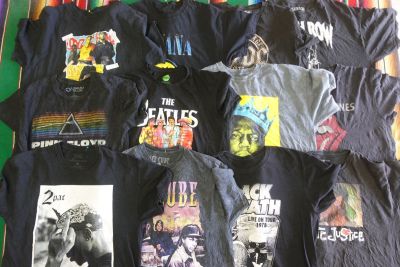 TS-BND40 バンドT プリントTシャツ 半袖 クルーネック アイスキューブ 2pac￥1～ビンテージUSA古着卸セット業者まとめ