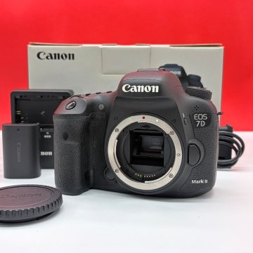 R03 Canon EOS 7D Mark II デジタル一眼レフカメラ ボディ 元箱 動作品 キャノン