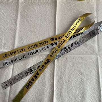 嵐　　We are ARASHI 福岡ぺいぺいドーム　銀テ2本セット