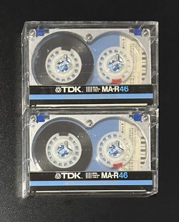 ★中古★TDK MA-R 46 （２本） カセットテープ メタル Metal TYPEⅣ