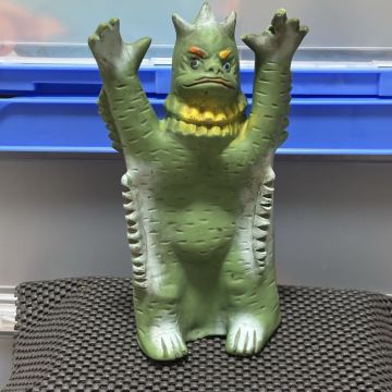 手踊り人形ソフビ ラゴン 検ウルトラQ ブルマァク 当時物 ウルトラマン 円谷プロ フィギュア