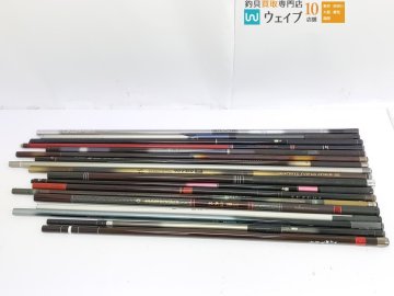 ダイワ 銀影 セオリー 早瀬抜 95MZ・HX 瀬音 中硬硬90M、シマノ 剛流 急瀬 85-90 ZX 他 鮎竿 ジャンク大量 ジャンク品