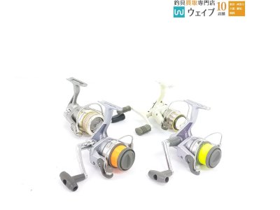 ダイワ レブロスMX 2506、シマノ バイオマスターXT 2000・ホリデースピン 2000 等 計4点セット