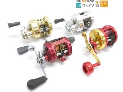 ダイワ ラウル150 R 早技、オクマ タイタニック レッドアイシス 200、ピナクル VST 10SP 計4点セット