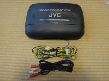 JVC アクティブサブウーファー CS-DA80　サブウーハー 中古品