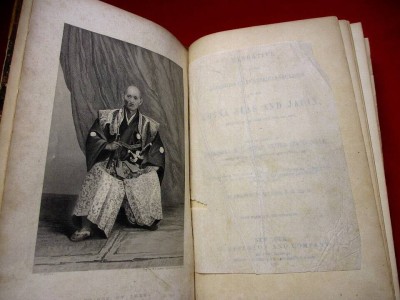 d292●ペリー艦隊日本遠征記 1856年 Narrative of the Expedition of an American the China Japan 洋書 古地図　和本 古書