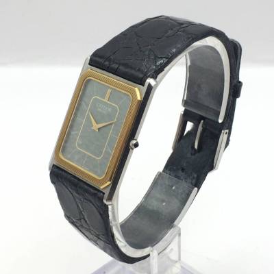 ○1286704 SEIKO/セイコー CREDOR クレドール SHAモデル 2針 メンズ クォーツ 腕時計 レザーベルト 6730-5090
